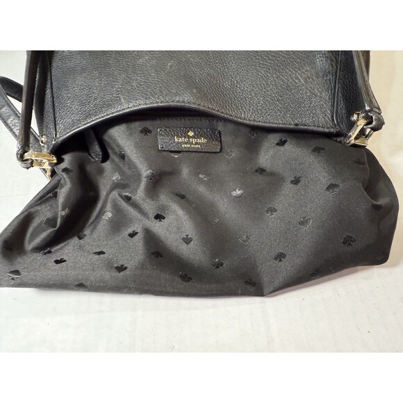 Kate Spade WKR00344 Leila Medium Triple Compartment Shoulder Bag Black - Picture 11 of 16